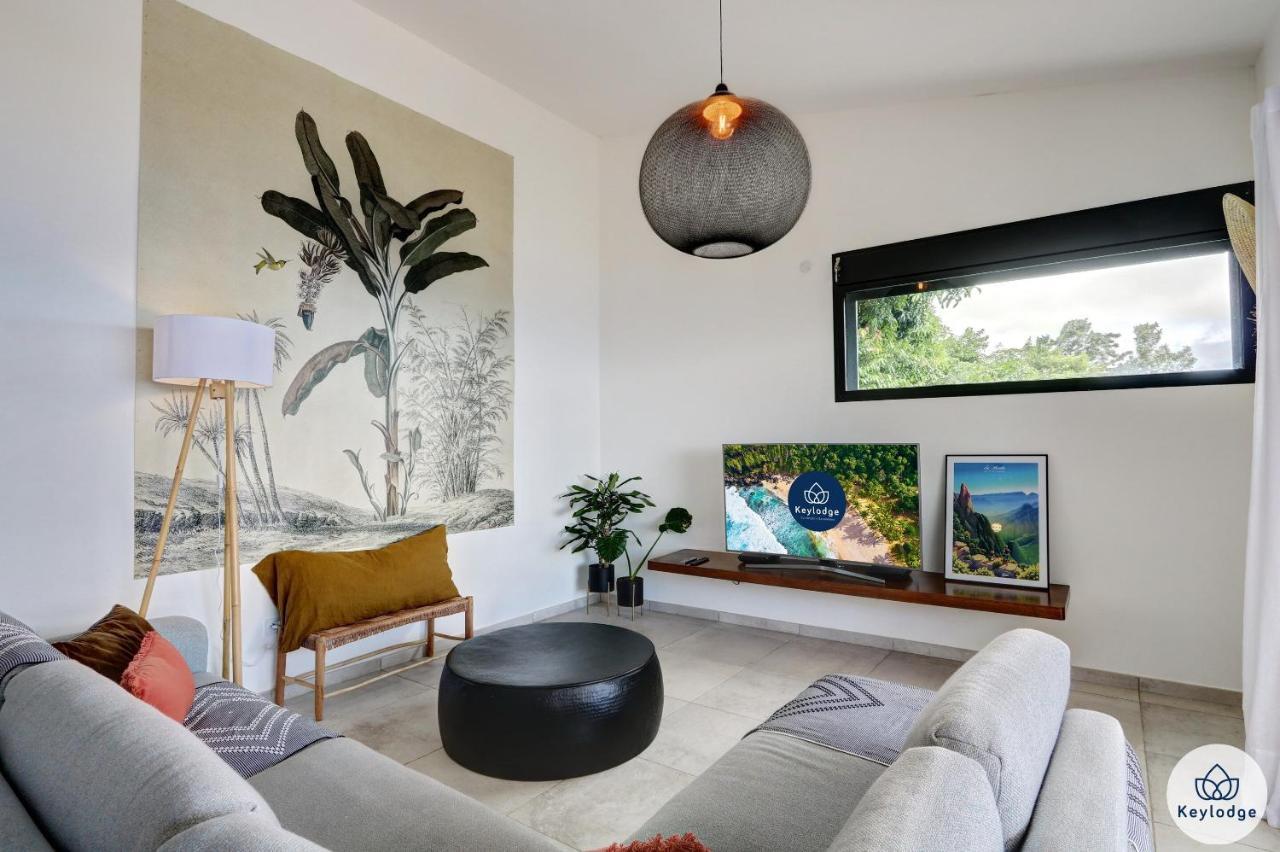 Villa Paloma 4 Etoiles Avec Piscine Et Vue Exceptionnelle Sur L'Ocean A Saint-Leu Kültér fotó