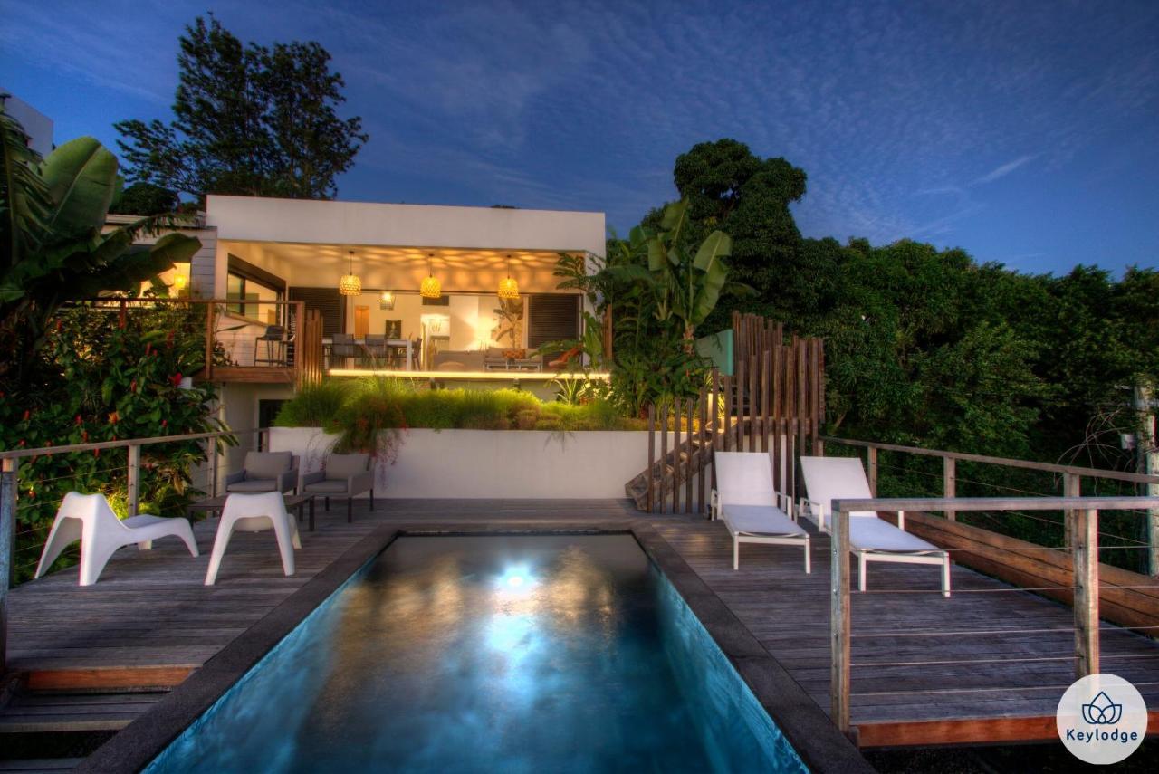 Villa Paloma 4 Etoiles Avec Piscine Et Vue Exceptionnelle Sur L'Ocean A Saint-Leu Kültér fotó