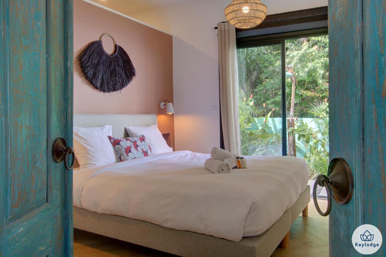 Villa Paloma 4 Etoiles Avec Piscine Et Vue Exceptionnelle Sur L'Ocean A Saint-Leu Kültér fotó
