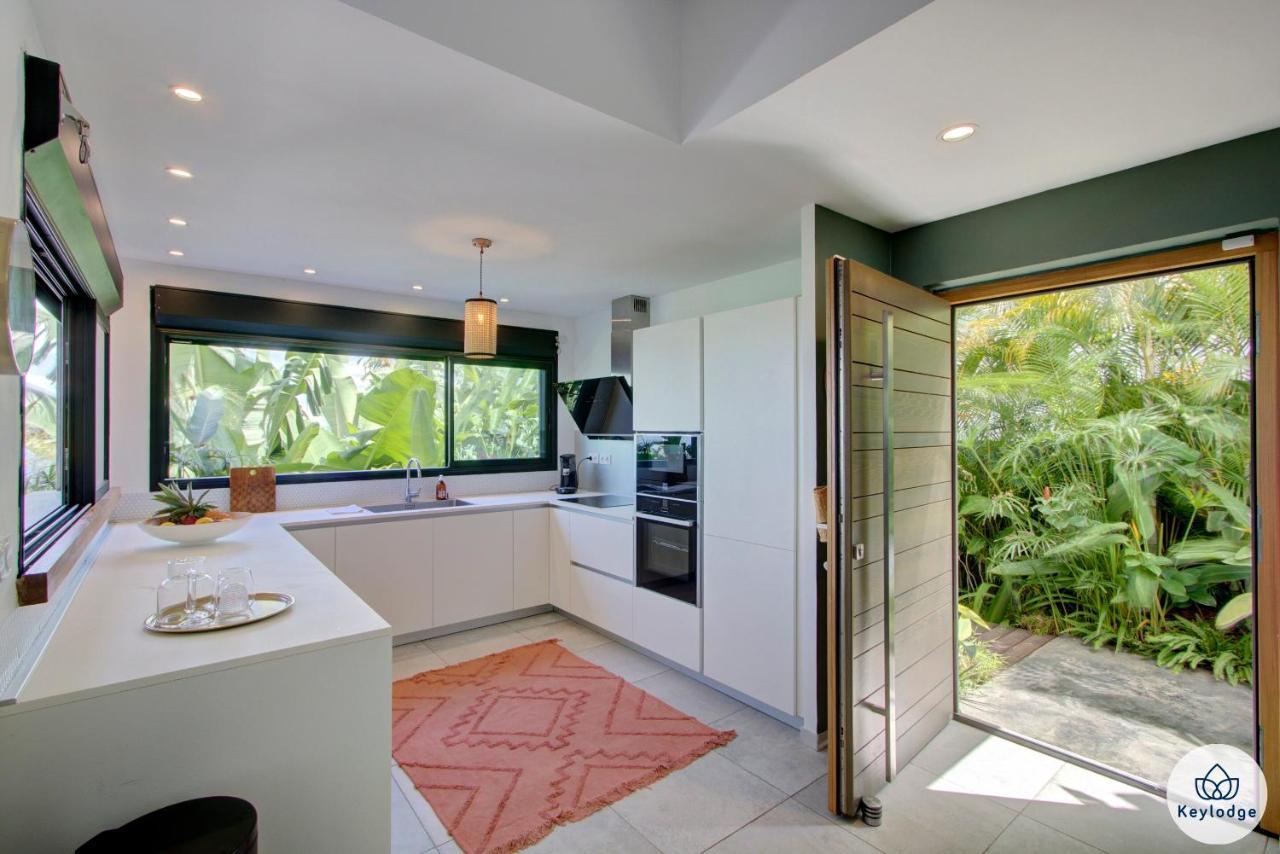 Villa Paloma 4 Etoiles Avec Piscine Et Vue Exceptionnelle Sur L'Ocean A Saint-Leu Kültér fotó